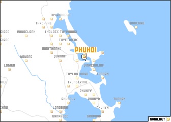 map of Phú Hội