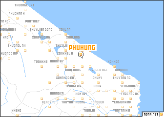 map of Phú Hùng