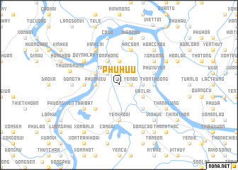 map of Phú Hữu