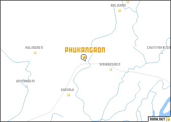 map of Phukangāon