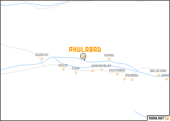 map of Phulābād