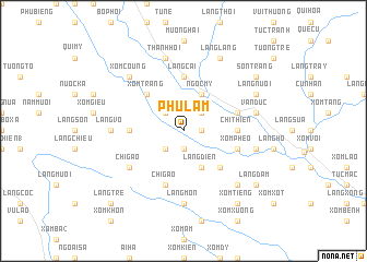 map of Phú Lẫm