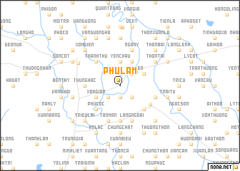 map of Phù Lâm