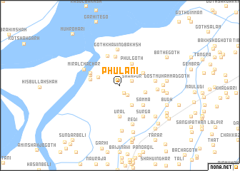 map of Phūlāni