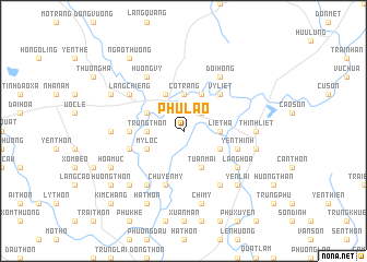 map of Phù Lão