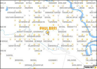 map of Phulbāri