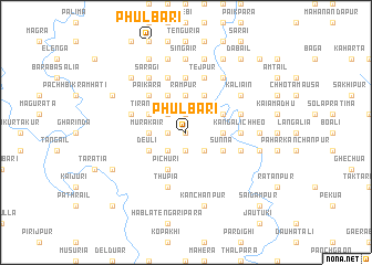 map of Phulbāri