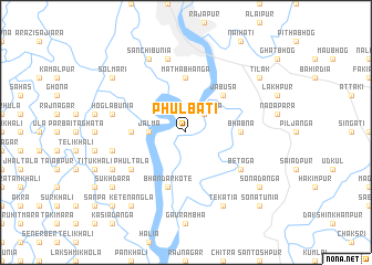 map of Phulbāti