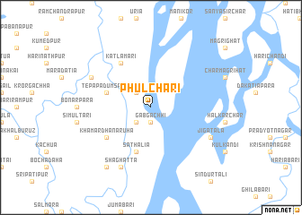 map of Phulchari