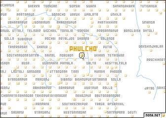 map of Phulcho