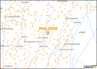 map of Phuldaho
