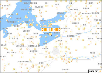 map of Phuldhār