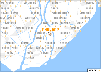 map of Phu Lễ Ấp
