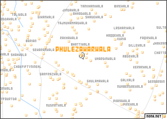 map of Phulezawārwāla