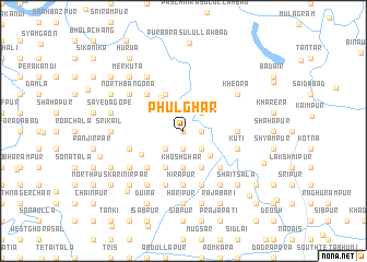 map of Phulghar