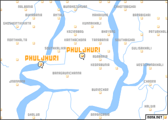 map of Phuljhuri