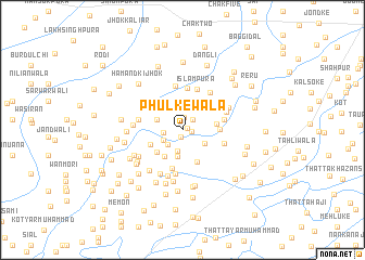 map of Phulkewāla