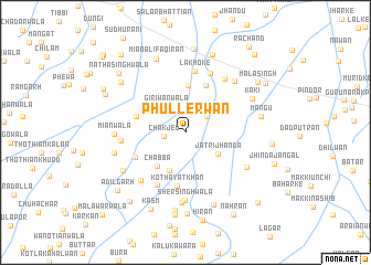 map of Phullerwān