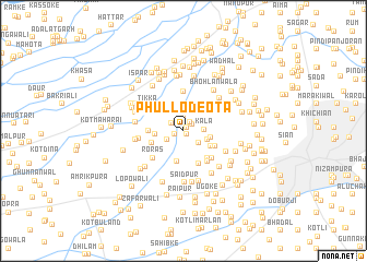 map of Phullo Deota