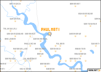 map of Phulmāti