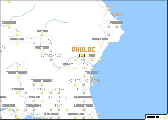 map of Phú Lộc