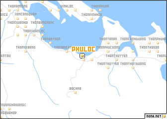 map of Phú Lộc