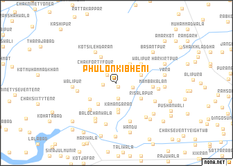 map of Phūlon Ki Bheni