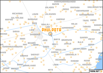 map of Phulpota