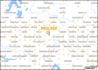 map of Phulpur