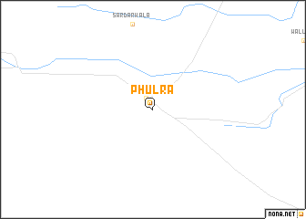 map of Phūlra