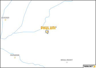 map of Phuluni