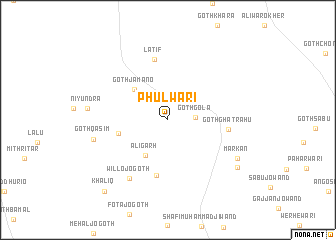 map of Phulwāri