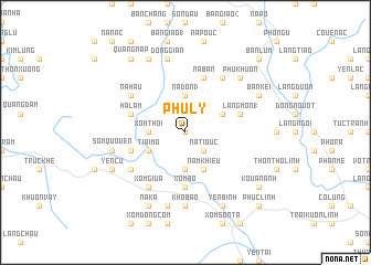 map of Phủ Lý