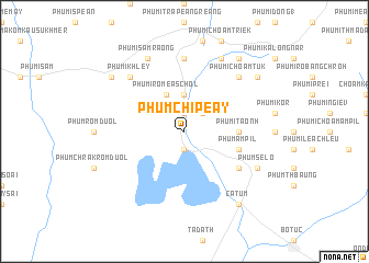 map of Phum Chipéay