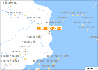 map of Phumĭ Âk Phŏk