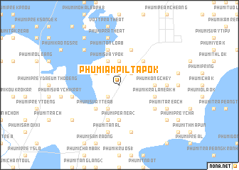 map of Phumĭ Âmpĭl Ta Pôk