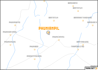 map of Phumĭ Ampĭl