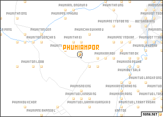 map of Phumĭ Âmpôr