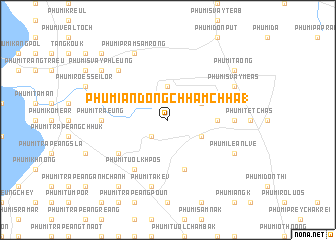 map of Phumĭ Ândong Chhăm Chha (1)