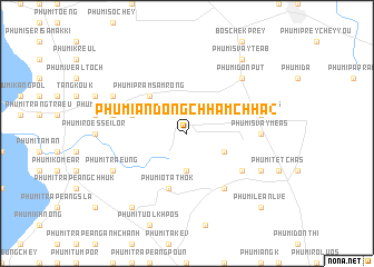 map of Phumĭ Ândong Chhăm Chha (2)