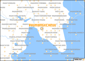 map of Phumĭ Ângk Chruk