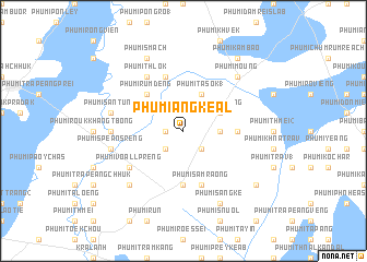 map of Phumĭ Ângkéal