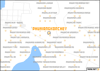 map of Phumĭ Ângkôr Chey