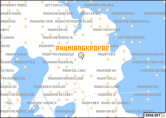 map of Phumĭ Ângk Rôkar