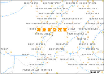 map of Phumĭ Ângkrông