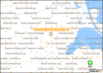 map of Phumĭ Ângk Sduŏch