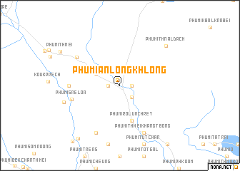 map of Phumĭ Ânlóng Khlông