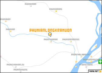 map of Phumĭ Ânlóng Krâmuŏn