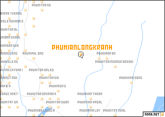 map of Phumĭ Ânlóng Kranh