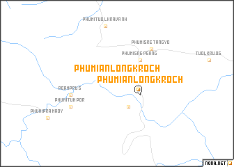 map of Phumĭ Ânlóng Kroch